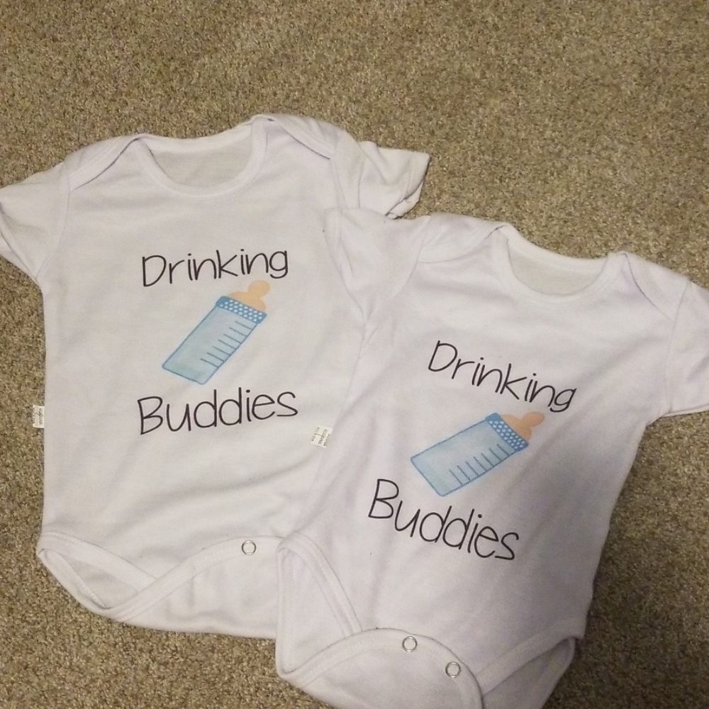 Euc custom onsie set